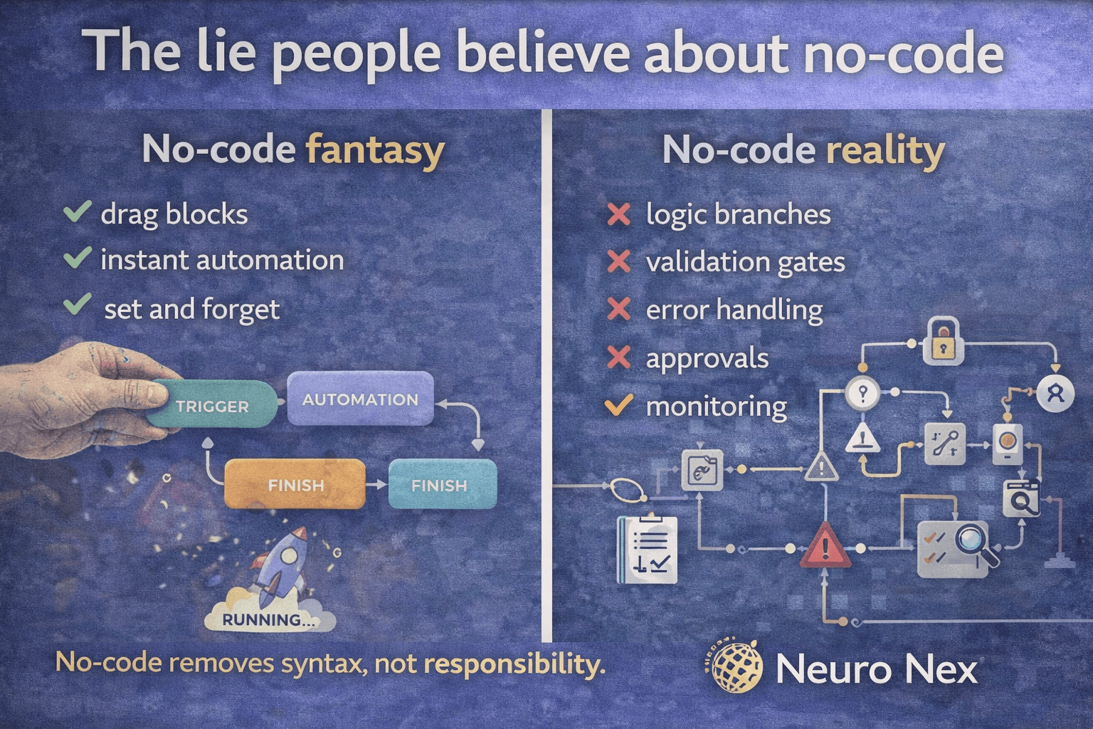 Why No-Code Doesn’t Mean No Thinking