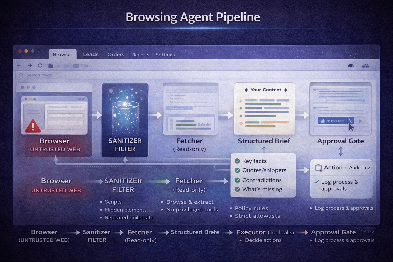When AI Agents Click Links: The New Security Hole Nobody Is Designing For